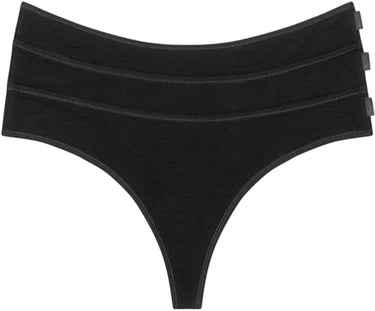 Calvin Klein 3 Pack Thong (Low-Rise) Stringtangas Damen, Weiß (White/White/White), im Sale